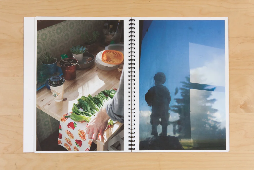 Spread from Homesick , published with Zatara Press, Richmond, VA, 2015