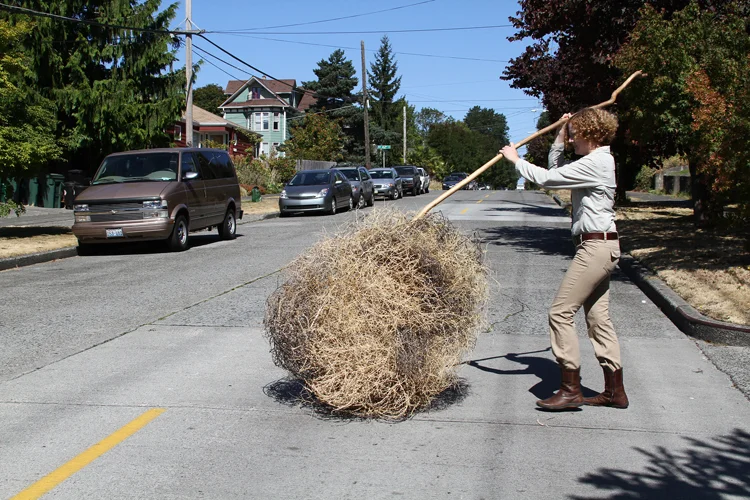 © Erin Elyse Burns, Tumbleweed Trundling