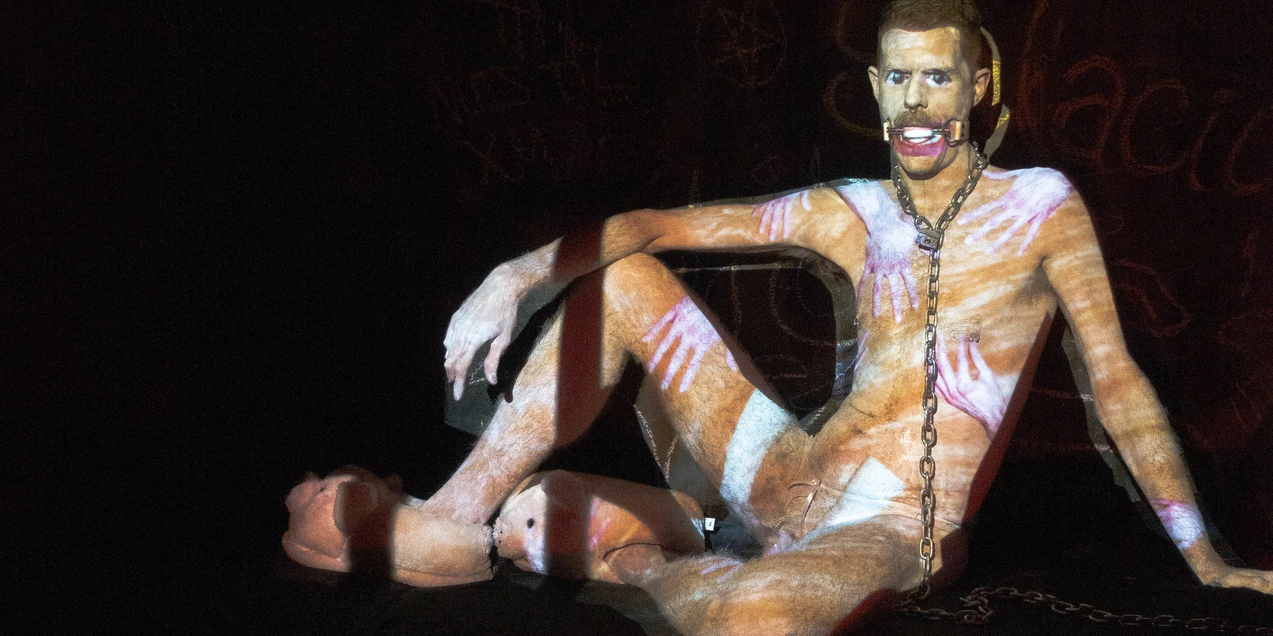 Odalisque by Peter Clough at The Invisible Dog, May 2019 Photo by Bryson Rand