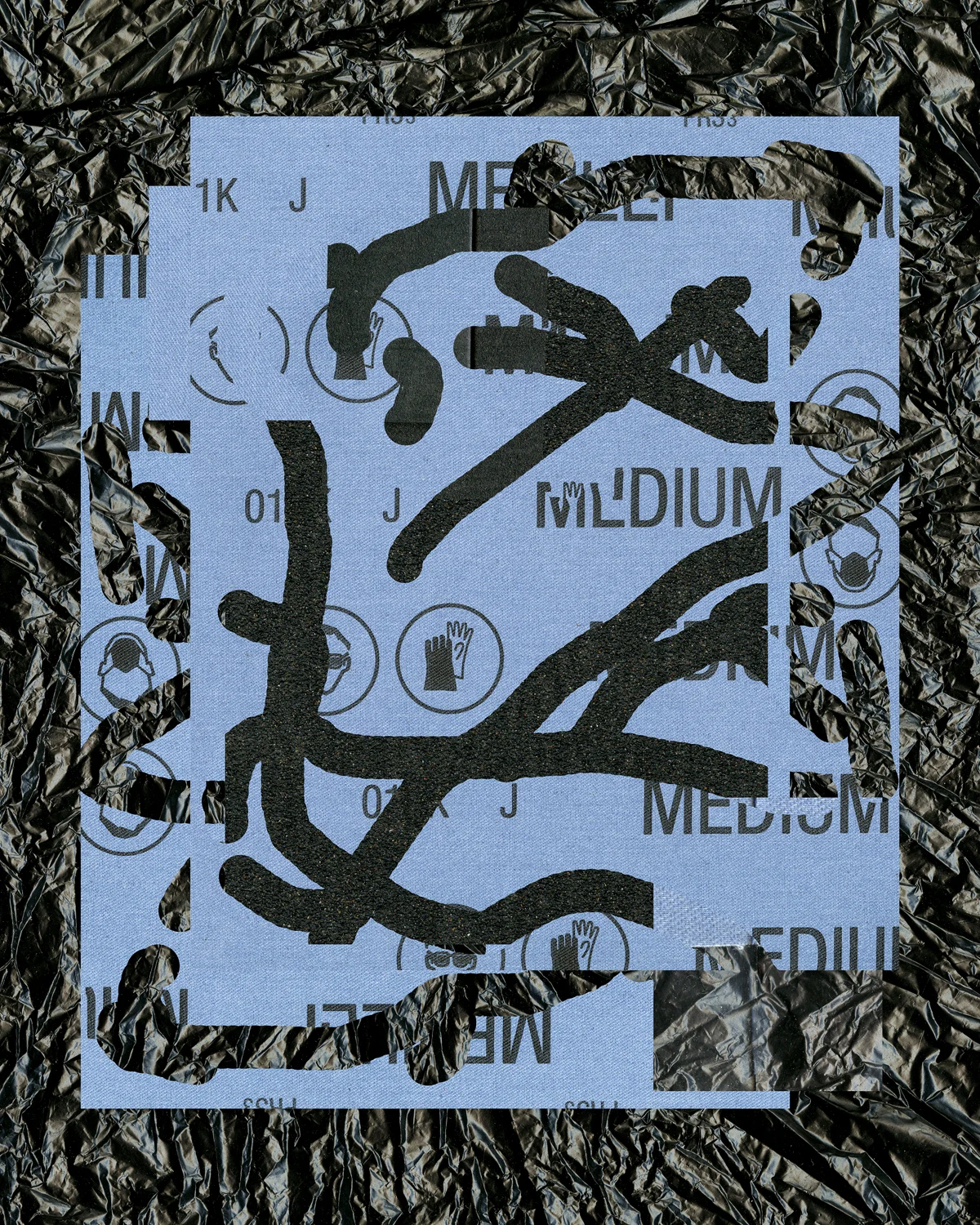 Quinn Torrens Sandpaper Glass and Bag 2016