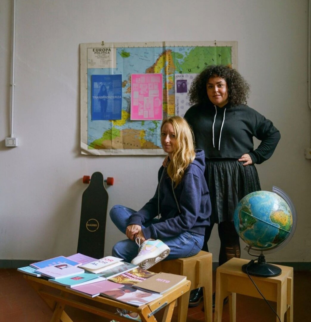  Andrea Monsalve and Caterina Ragg, founders of Homie House Press 