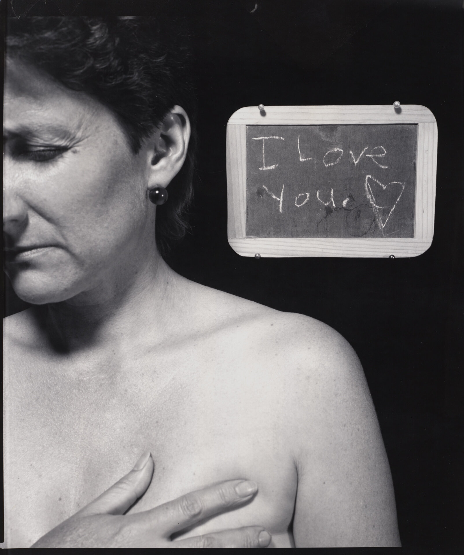   Bea Nettles  (American, b. 1946).  I Love You , 1987, from  Life’s Lessons.  Diffusion transfer print. George Eastman Museum, gift of the artist. © Bea Nettles 