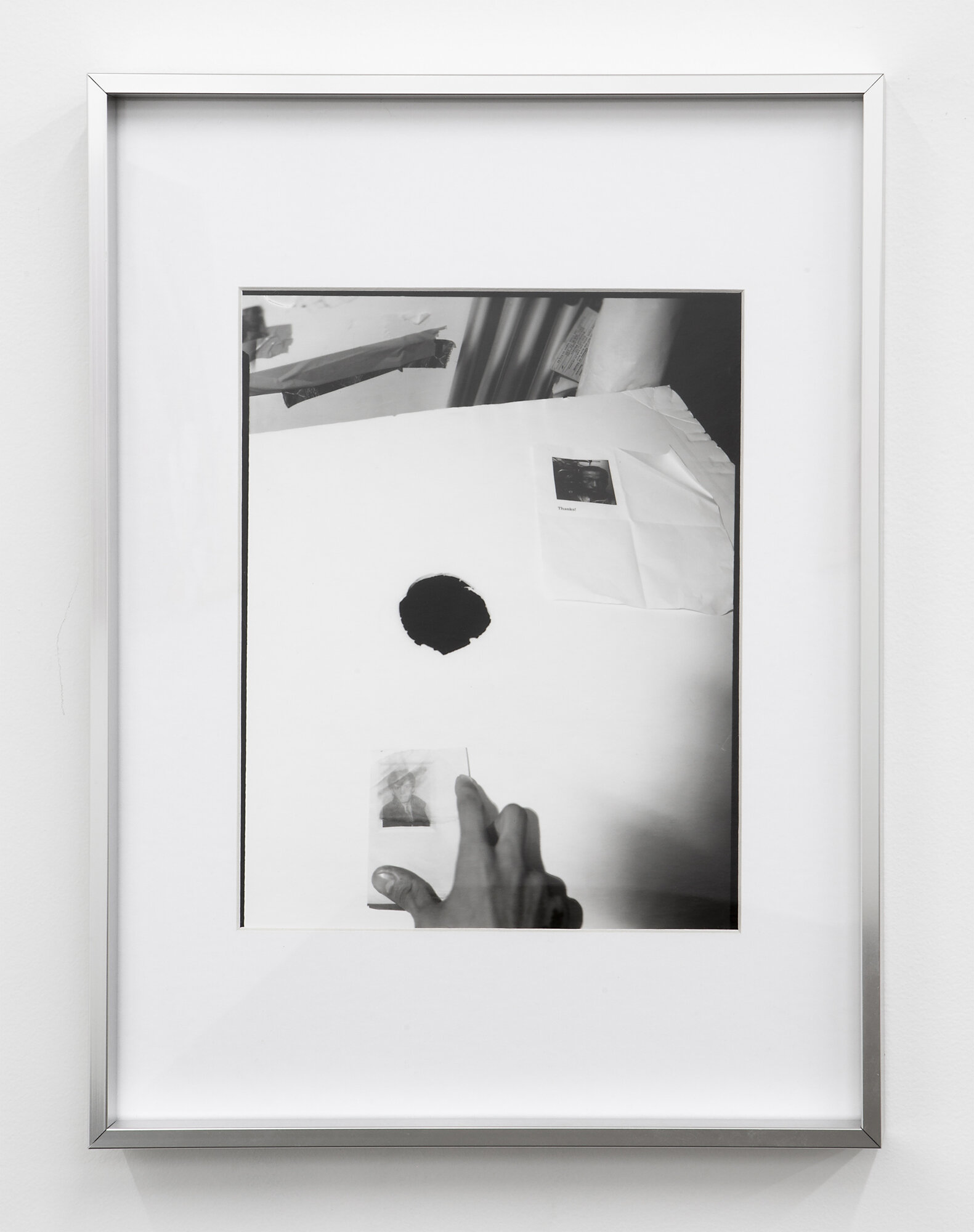  © Ian Lewandowski,  Untitled (White Card II), 2020  Archival inkjet print, 14 × 11 inches 