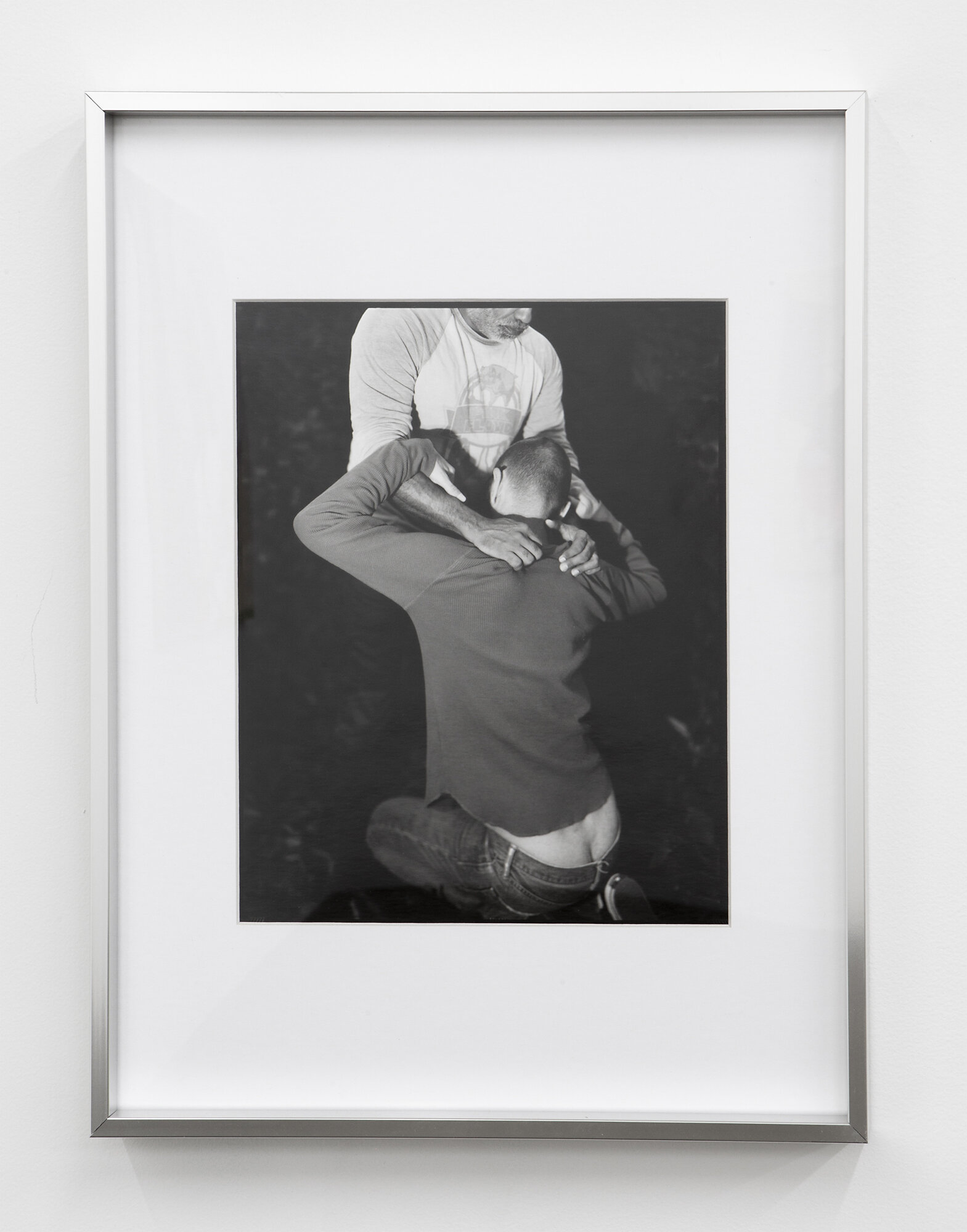  © Ian Lewandowski,  Couple III, 2020  Gelatin silver contact print, 14 × 11 inches 
