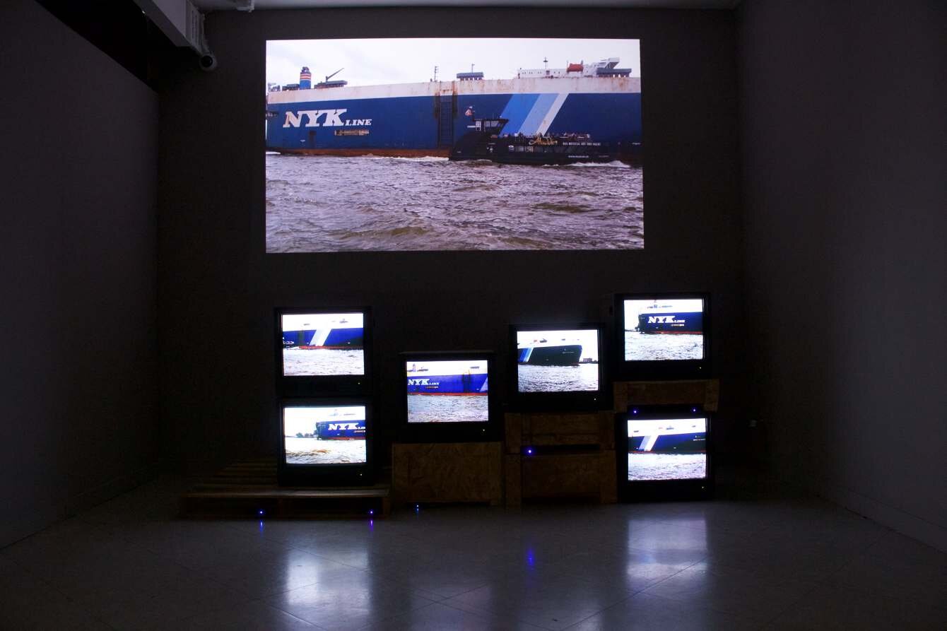  Installation view at the Houston Center for Photography, Houston, TX in 2018 