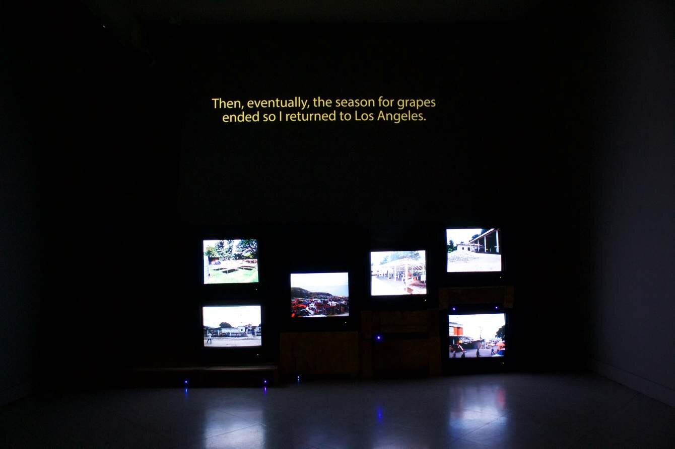  Installation view of  Voices of Our Mothers: Transcending Time and Distance  at the Houston Center for Photography, Houston, TX in 2018 