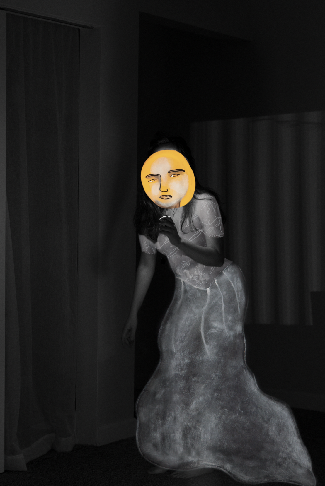   La luna es una mujer , from the series  Next to Myself , 2022 
