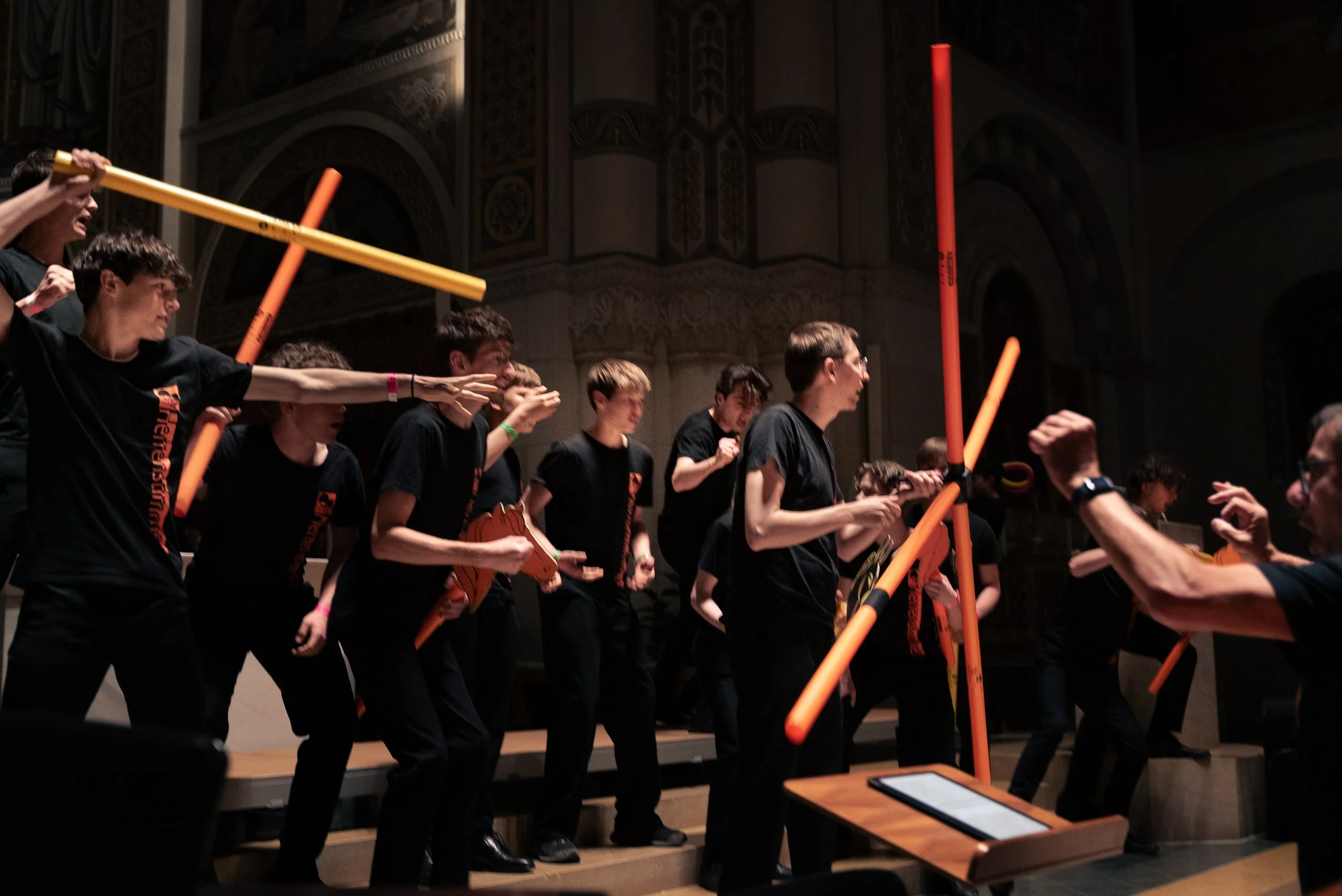  Mitternachtsauftritt in der Kirche 