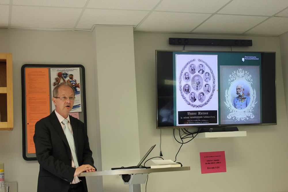 Dr. Hans Petschar. Photo: Center Austria