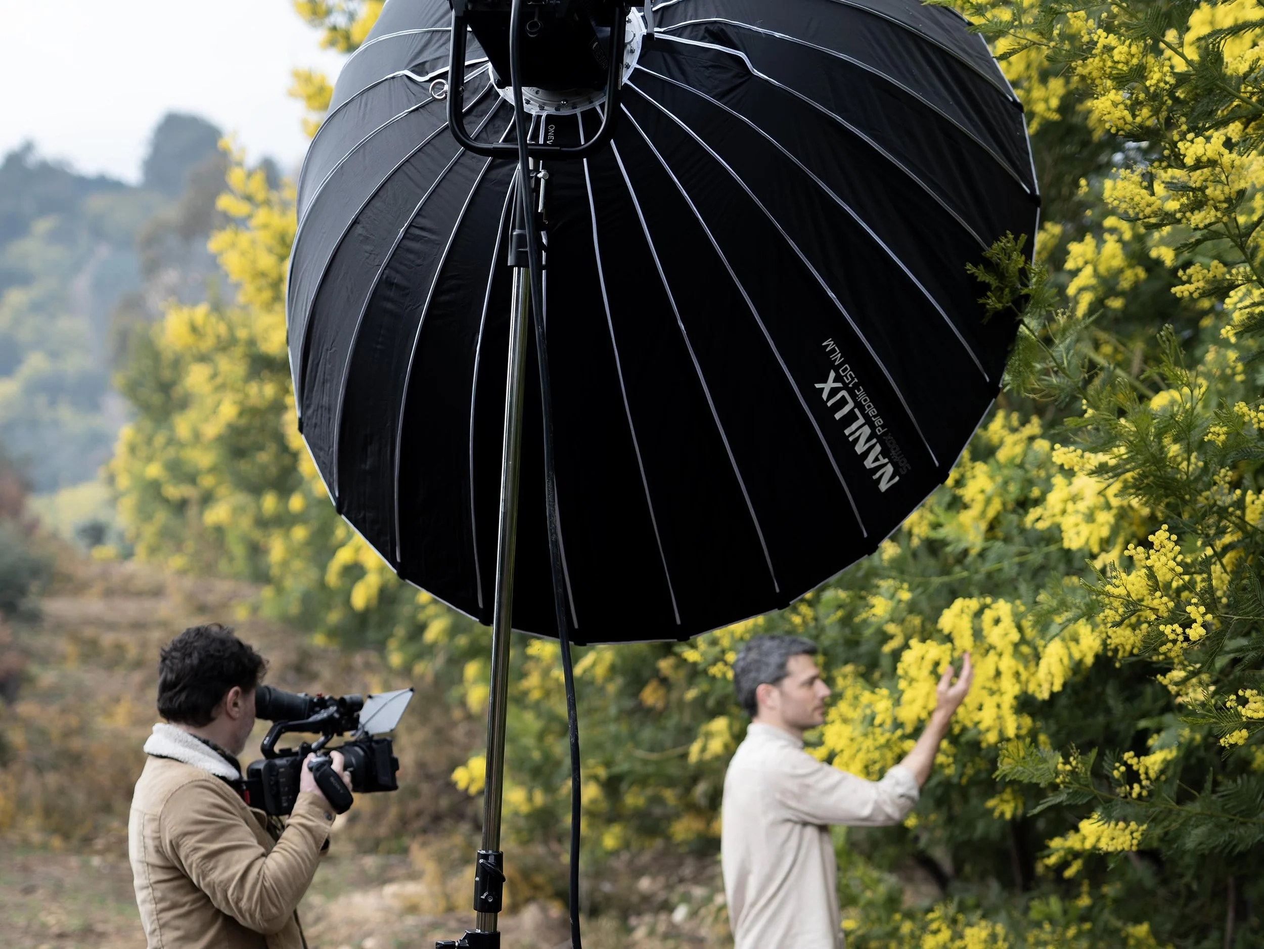 Tournage d'un film de filière sur site de production par Sylvain Hart, réalisateur à Aix-en-Provence et à Nice