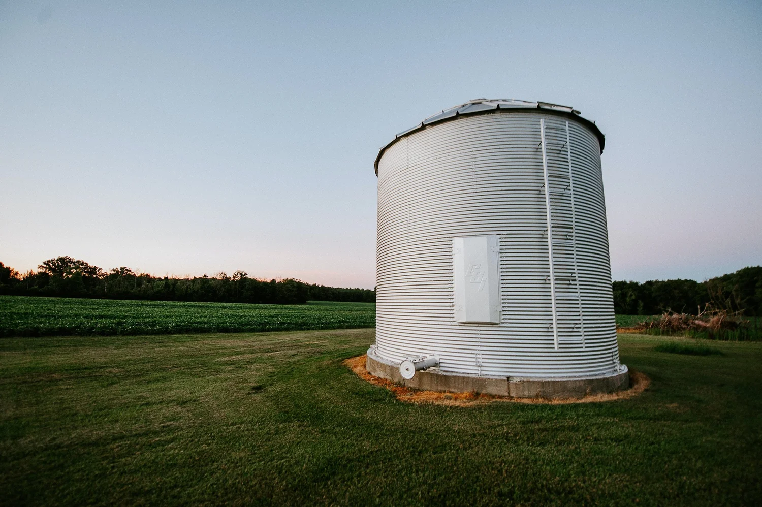 Agricultural silos illustrating the idea of data stored in separate, isolated systems