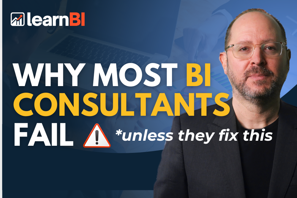 Why Most People Fail as a BI Consultant (And How to Avoid It)