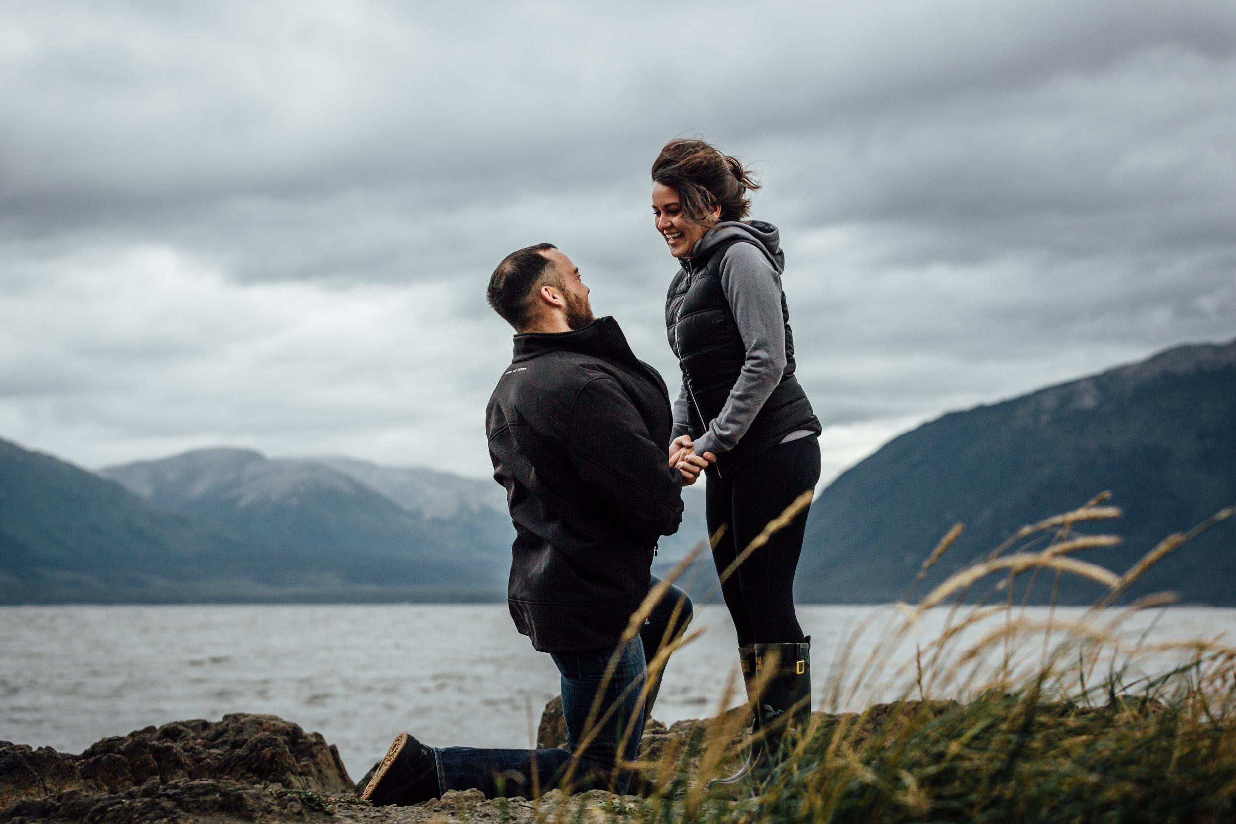 Surprise Anchorage wedding proposal