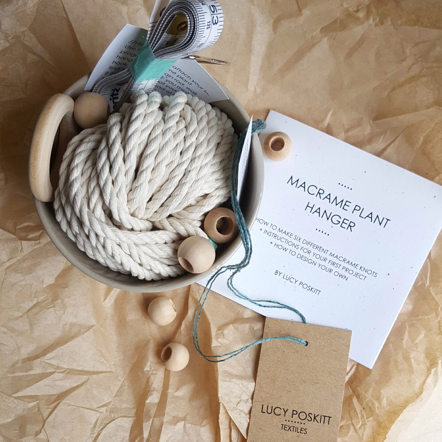 Learn to make macrame plant hangers - macrame classes and workshops in Vancouver and Victoria BC with Lucy Poskitt