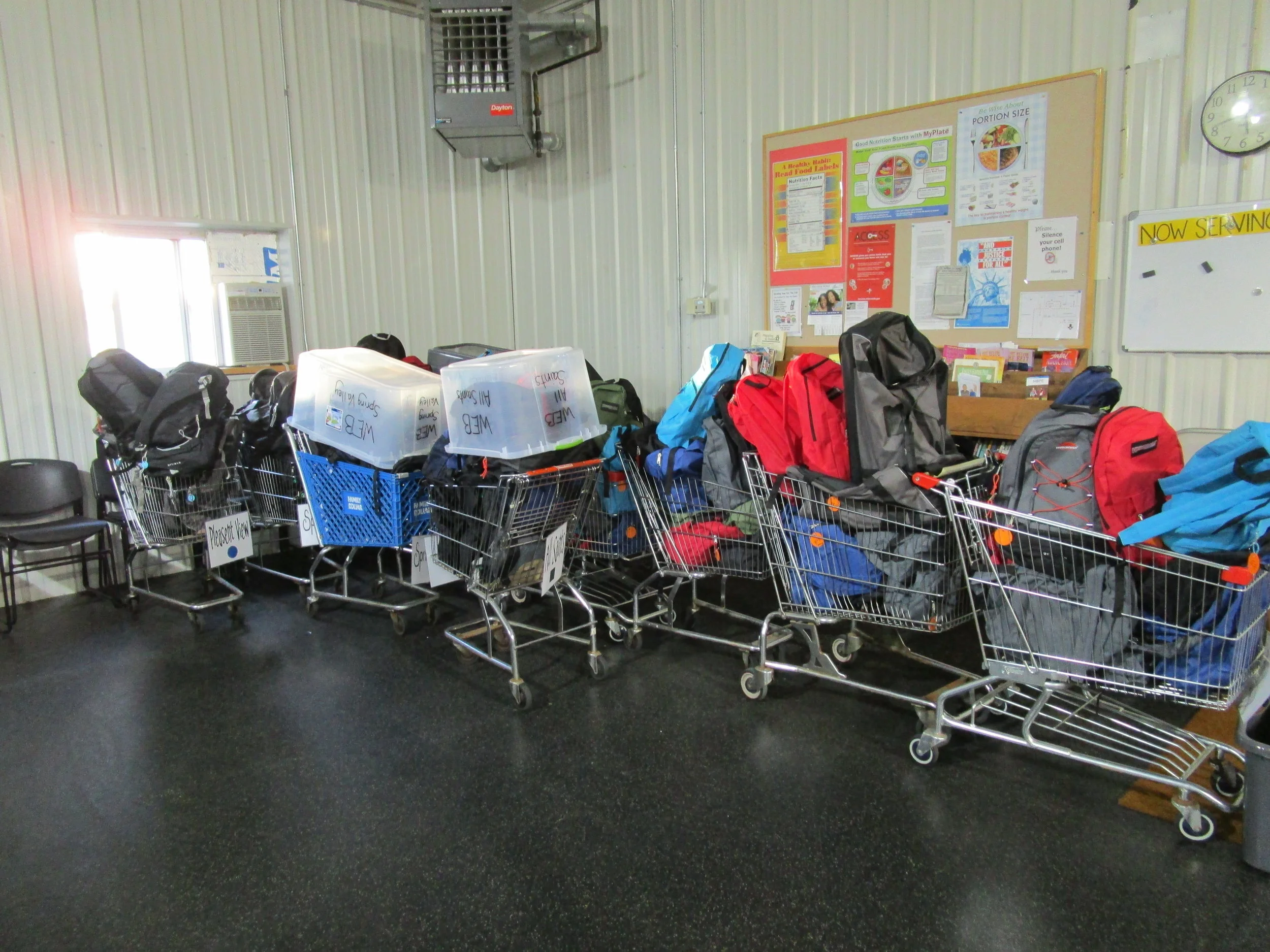 WeekEnd Backpack Program (WEB) — Antigo Community Food Pantry