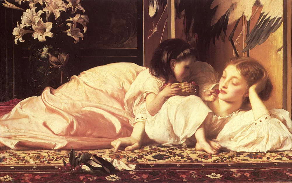 "Mother and Child" by Lord Frederick Leighton - 1965