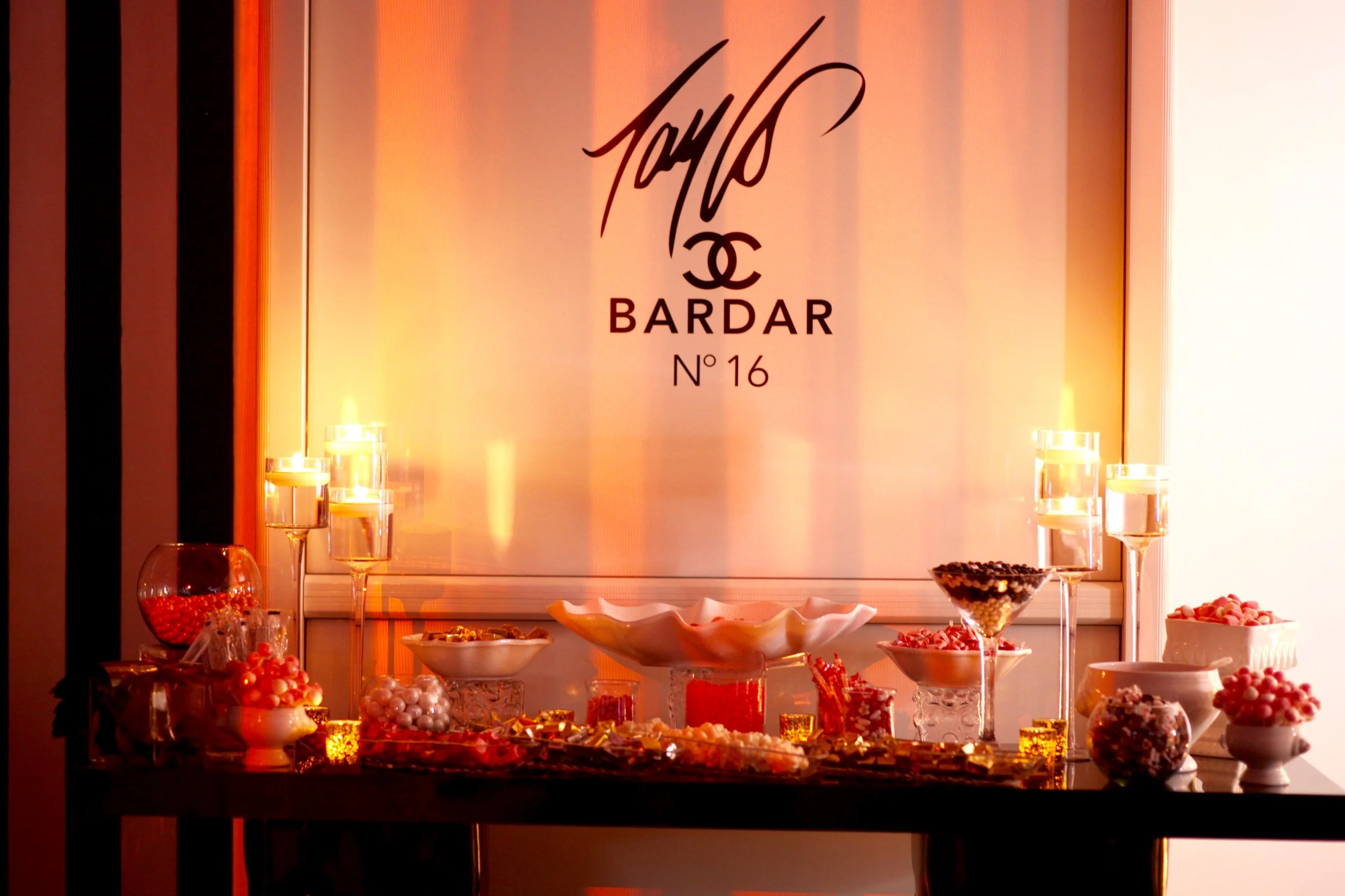 Petit Fours | Golden Lips; Mini S'mores; Orange Crème Brulée; Key Lime Sable......