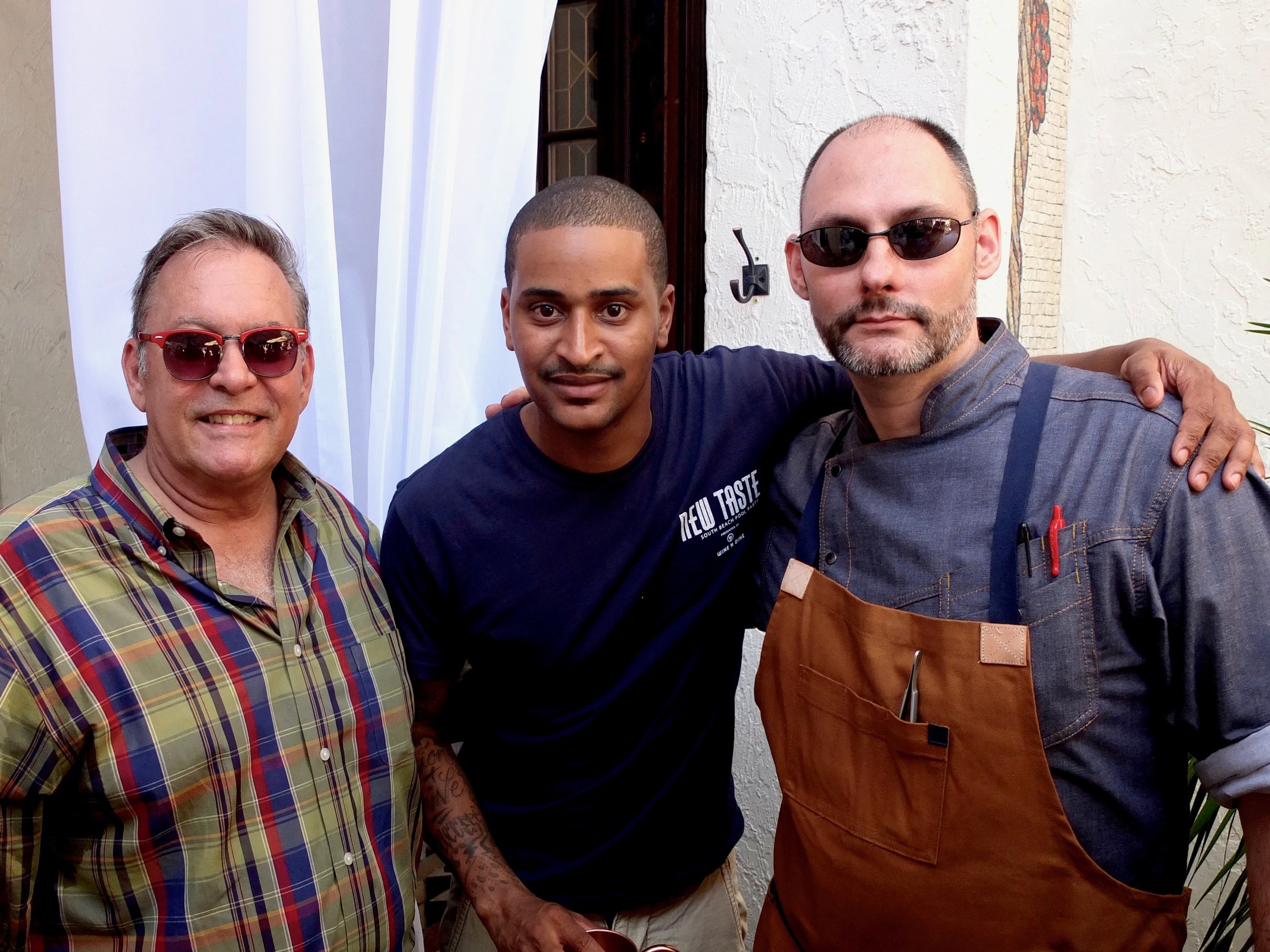 David Johnson, Chef JJ, Michael Finizia