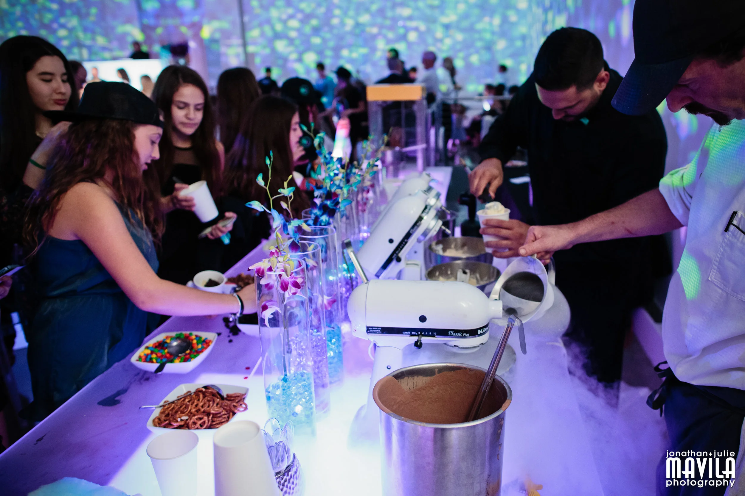 Nitro Ice Cream and Sorbet Station