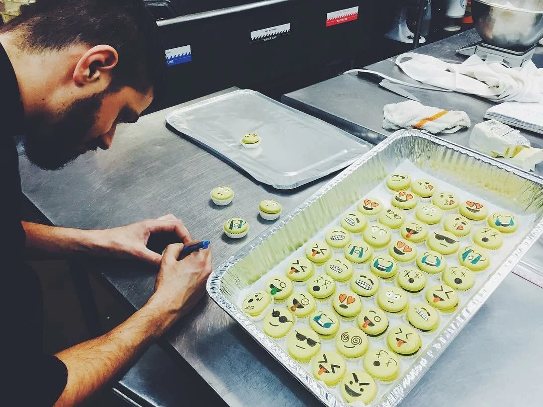 Macaron Emojis Customized for a Children’s Birthday Party
