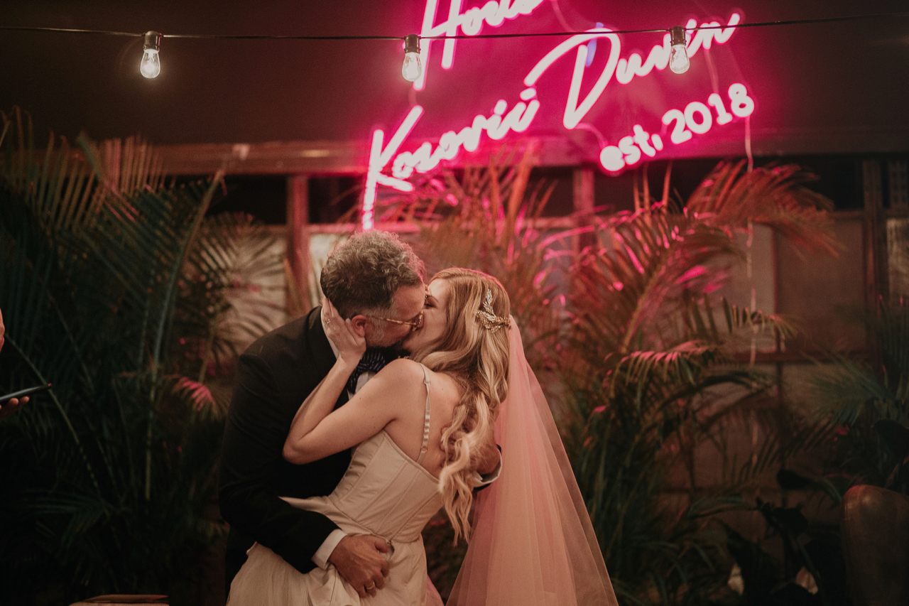 A Hot Pink Nightclub-Inspired Wedding in Miami With Celebrity Guests