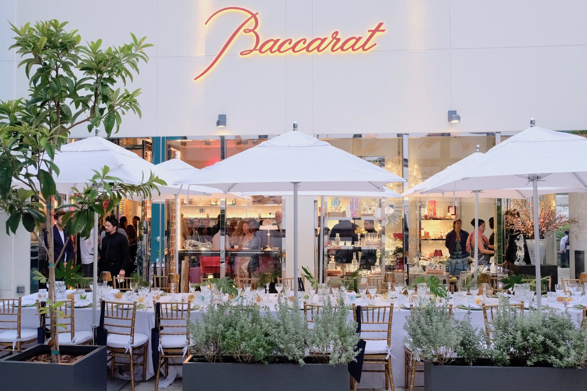 YOUNGARTS CELEBRATES ARTISTRY WITH BACCARAT & THE MIAMI DESIGN DISTRICT —  Thierry Isambert Culinary & Event Design