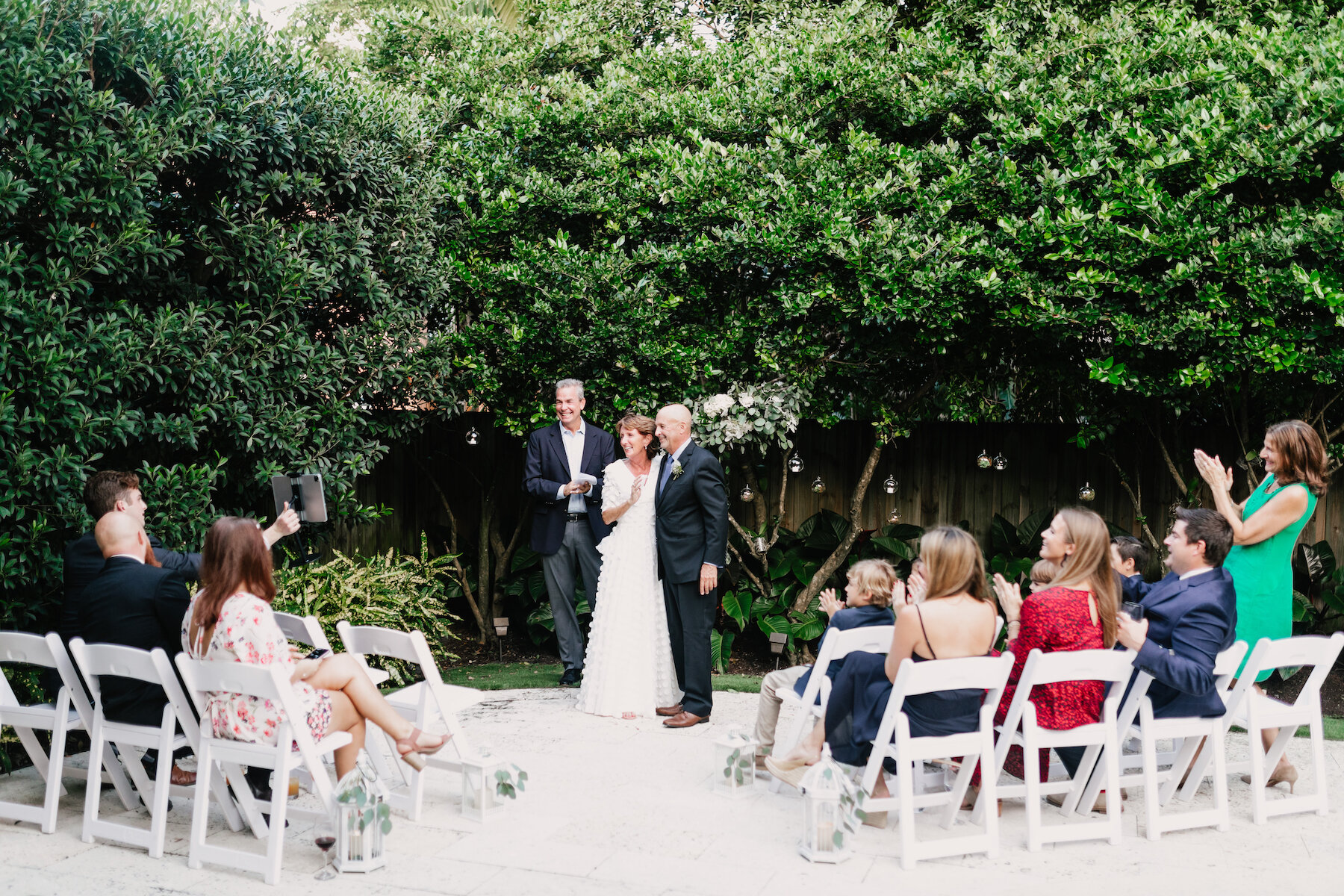Catering Luxury Miami Weddings - Intimate Backyard Wedding Miami.jpg