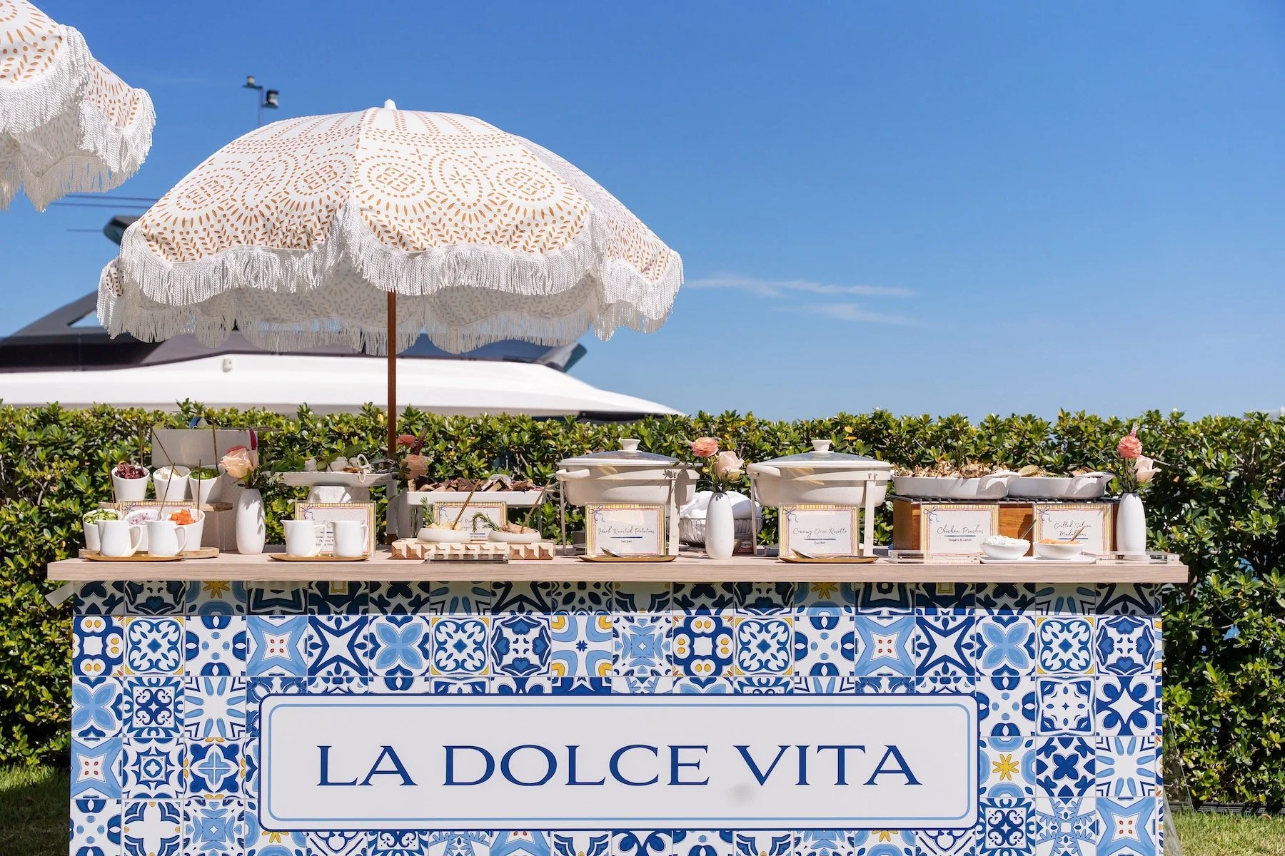 A DOLCE VITA-INSPIRED PRIVATE BIRTHDAY LUNCHEON IN MIAMI