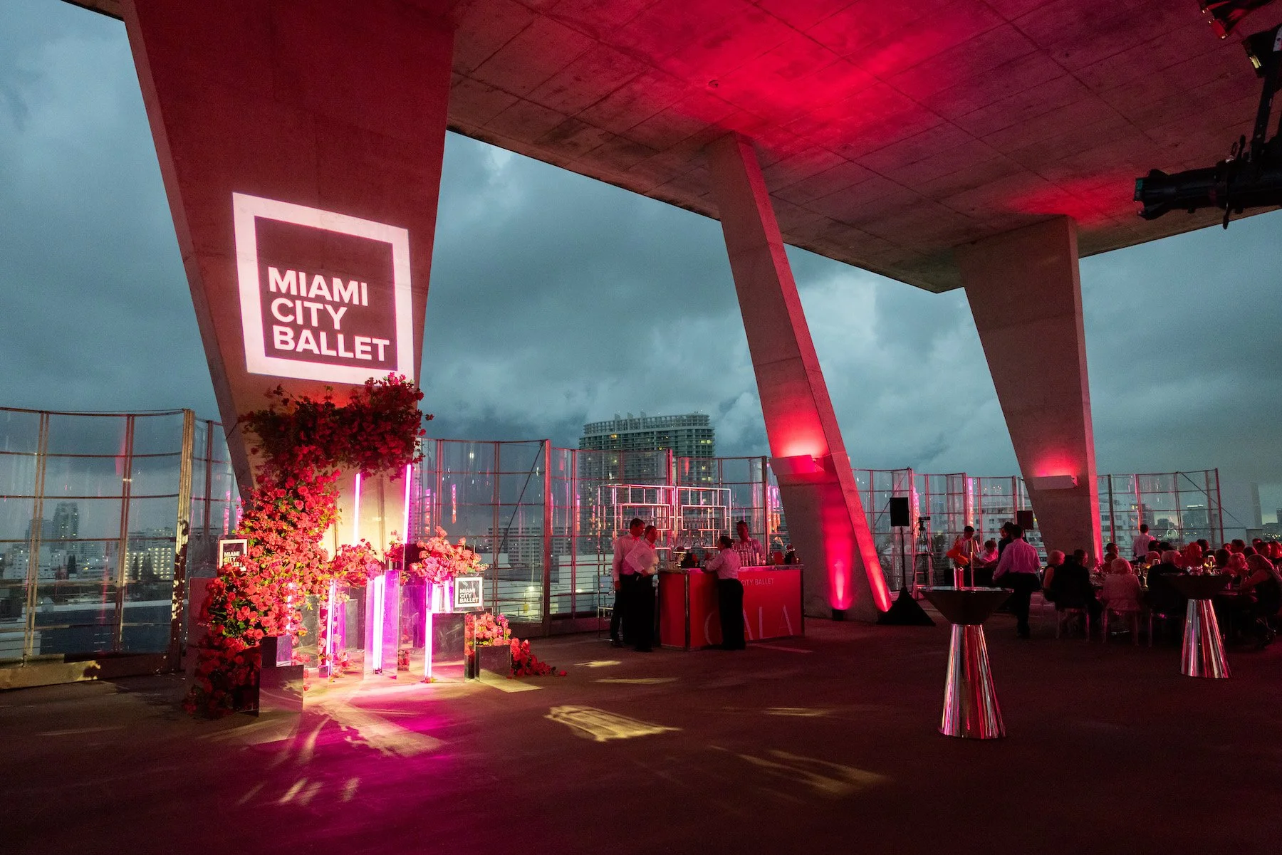 CATERING AND EVENT PRODUCTION FOR MIAMI CITY BALLET’S 40TH ANNIVERSARY GALA AT 1111 LINCOLN ROAD
