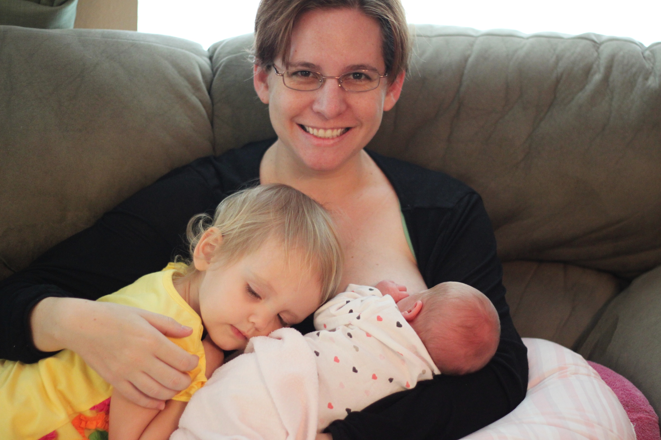 Beth and her two daughters