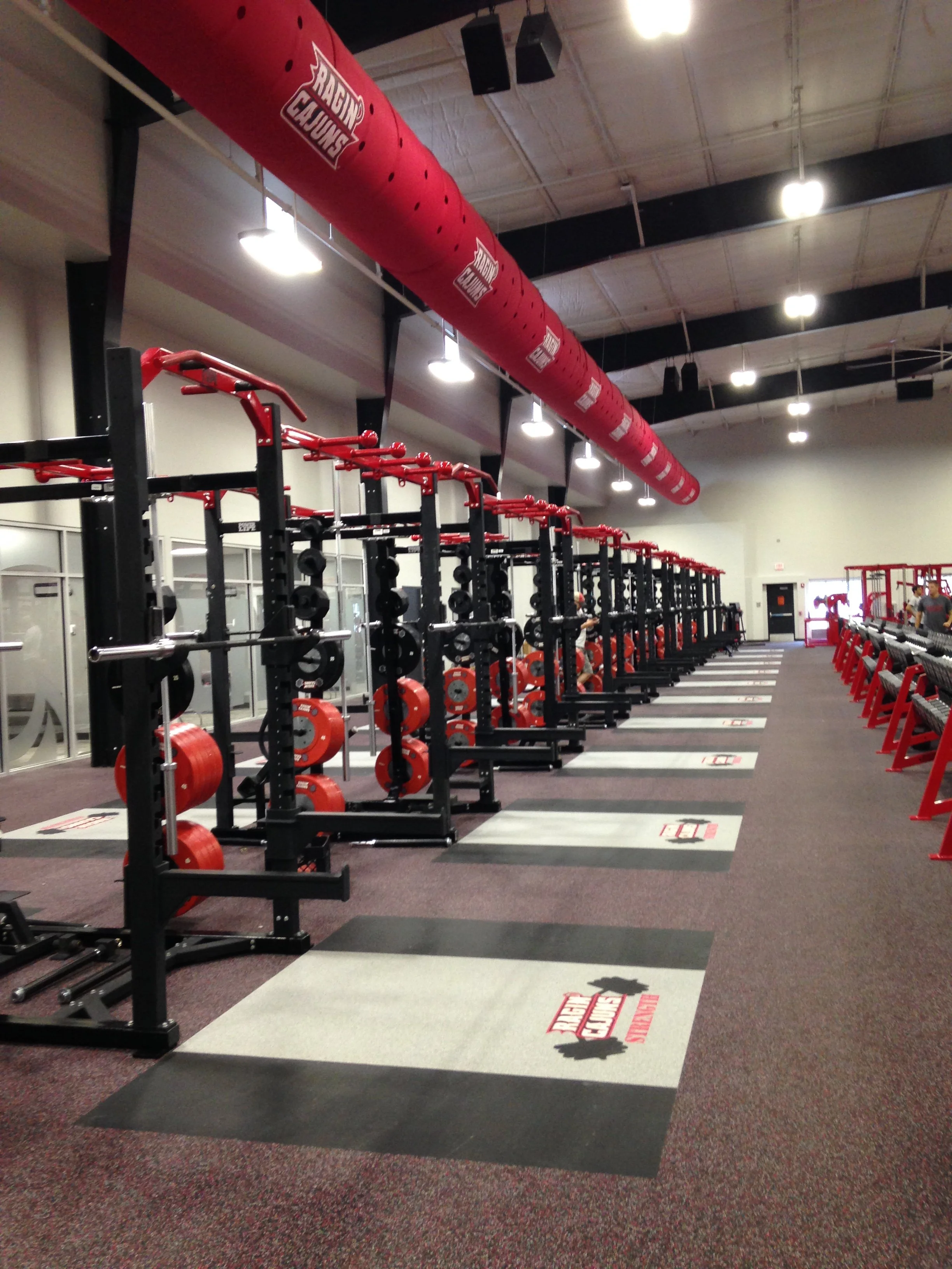 University of Louisiana at Lafayette - Athletic room