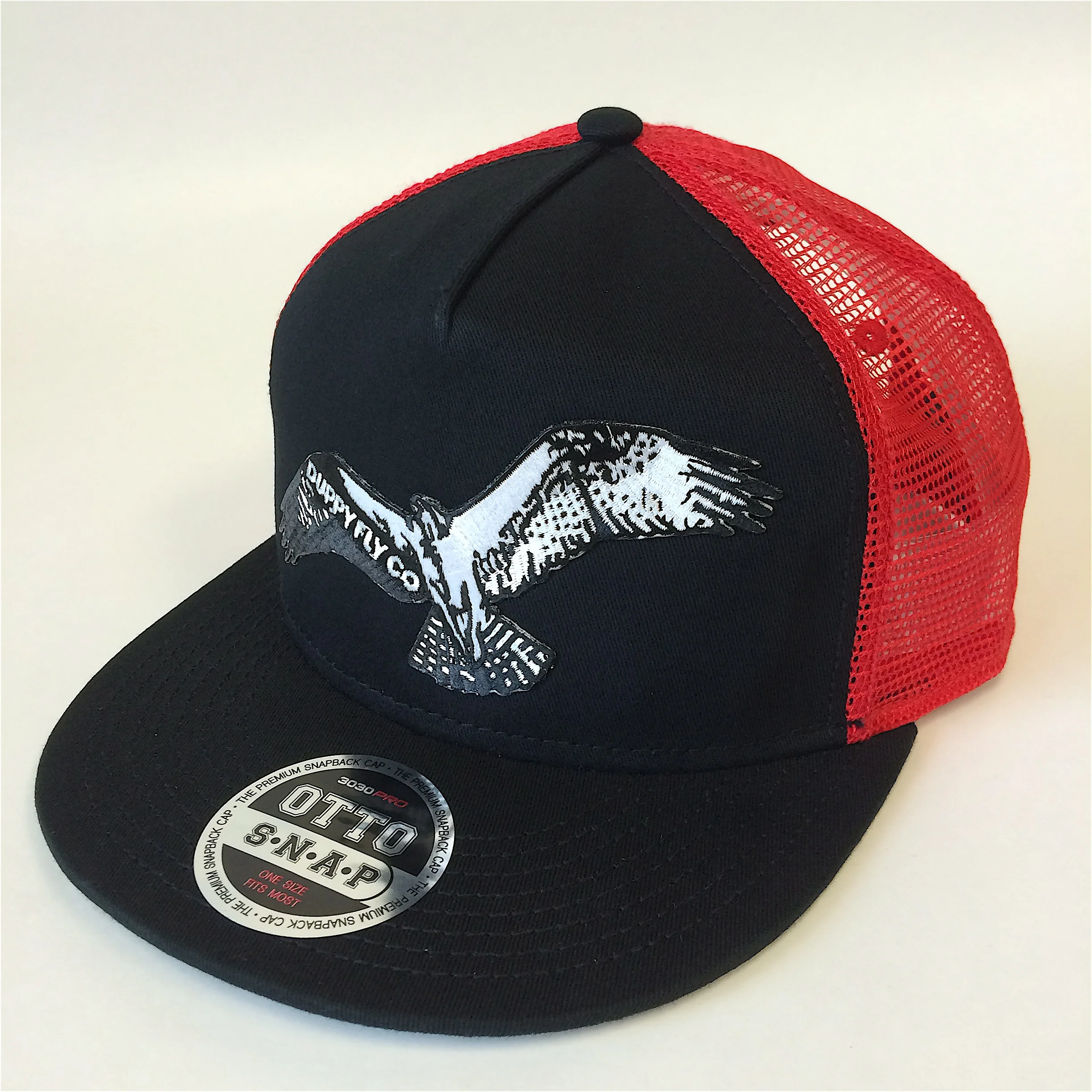 Fish Hawk - Black & Red