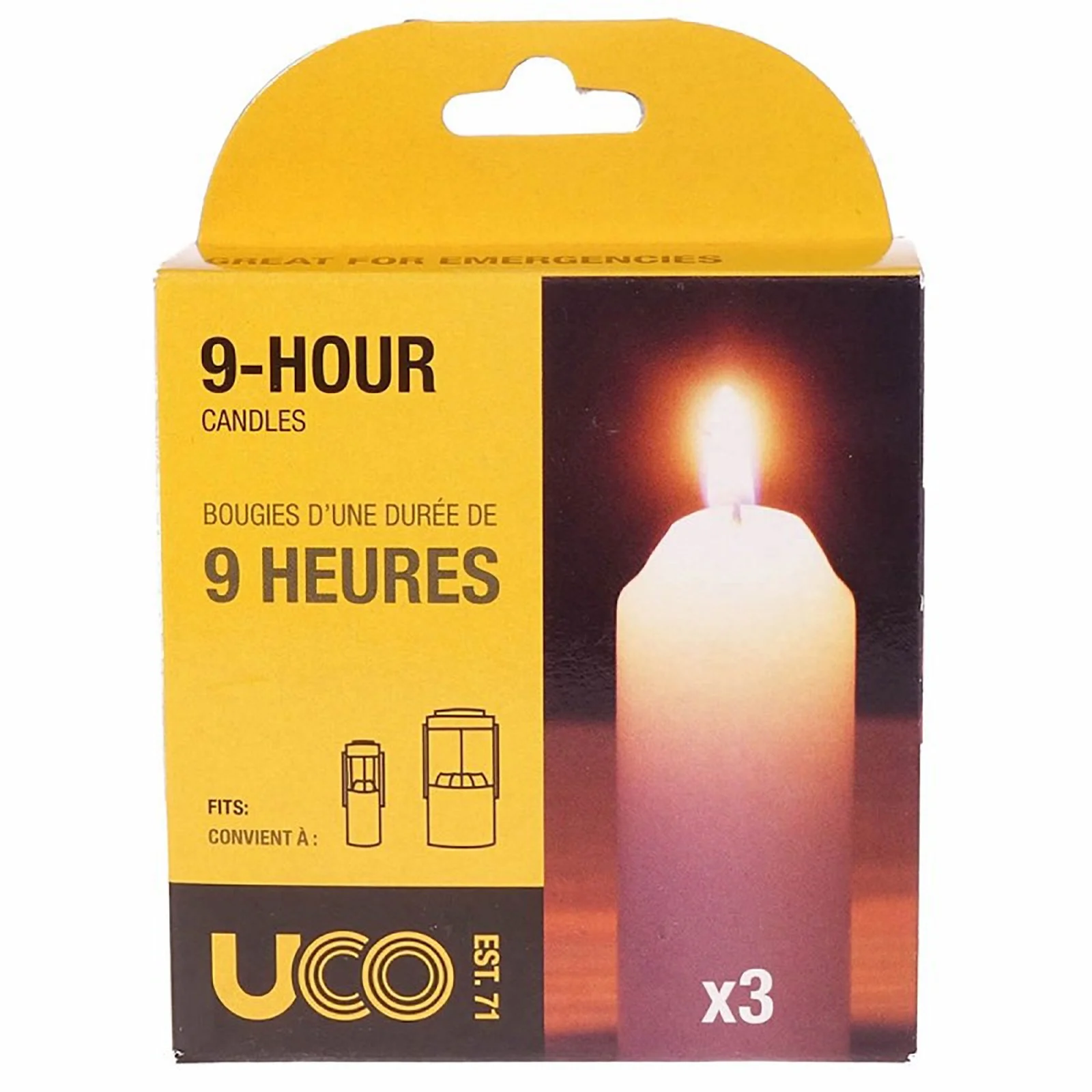 UCO 12 Hour Beeswax Candles 3 Pack — Howl Bushcraft