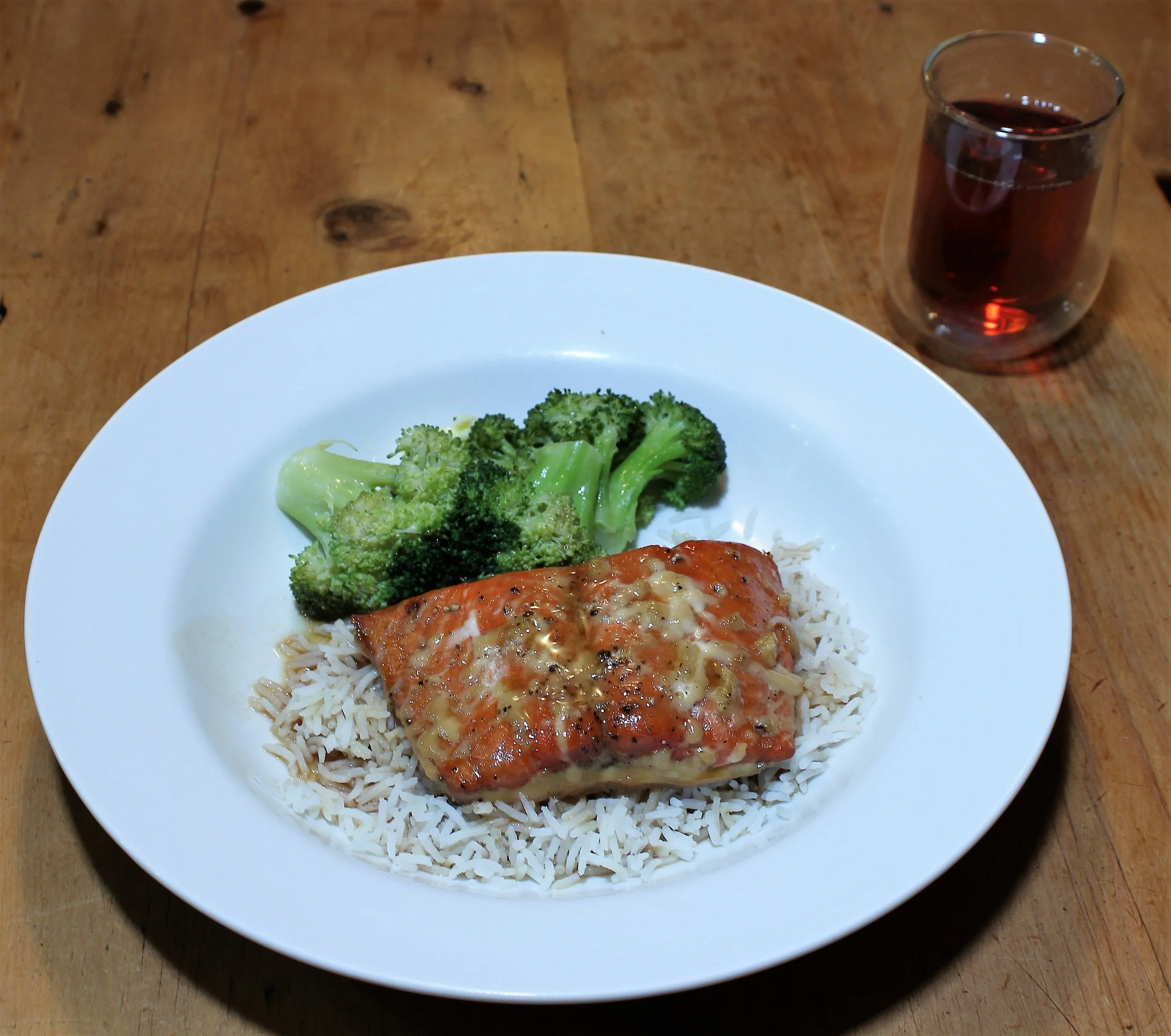 English Breakfast and maple syrup salmon.jpg