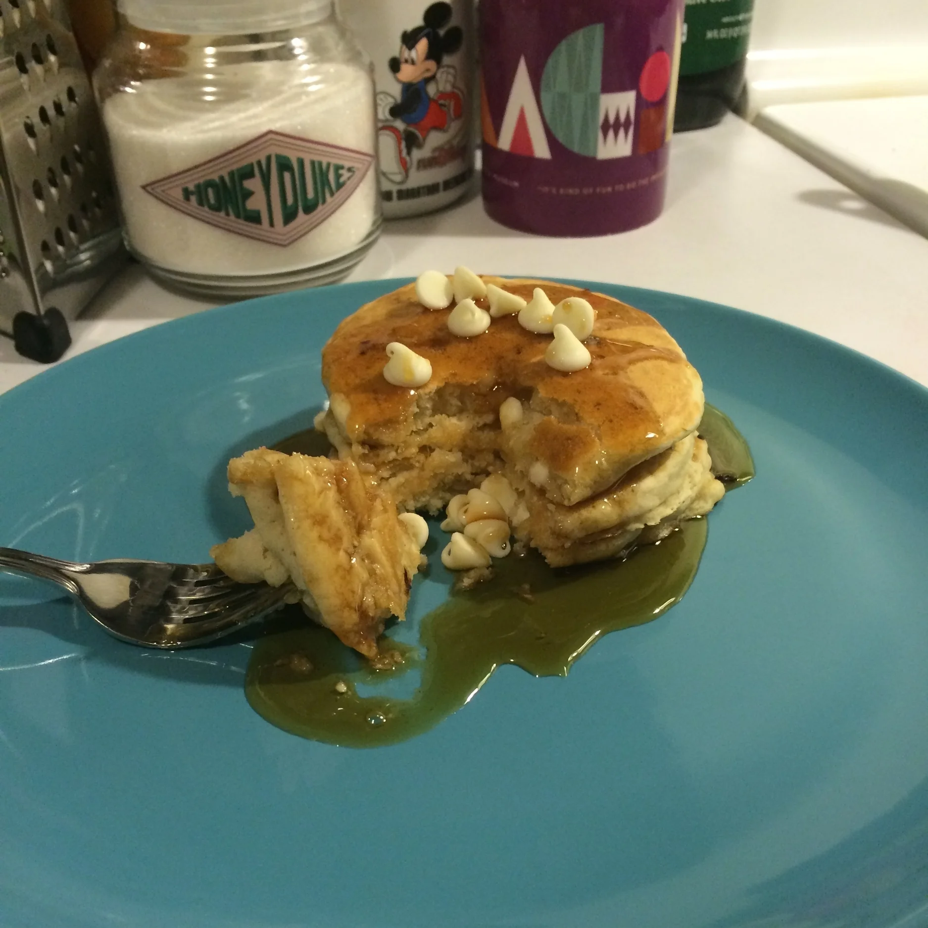 Pancake Week! (Day 7 - White Chocolate Macadamia Pancake)
