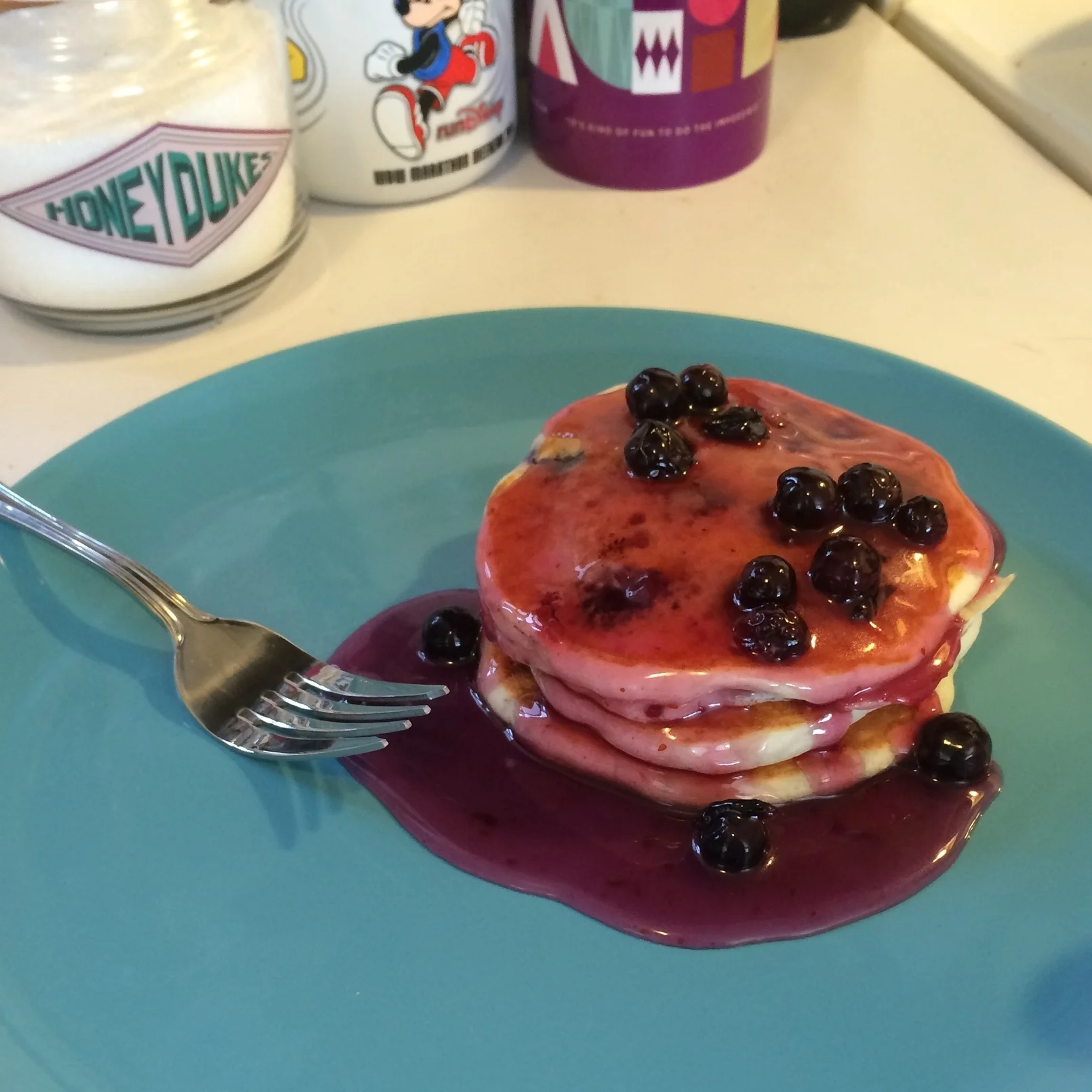 Pancake Week! (Day 4 - Lemon Blueberry Pancake)