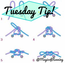 Tuesday Tip - Best Way to Tie Your Shoes!