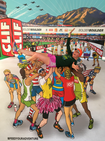 Stopped by the CLIF booth for some fun!