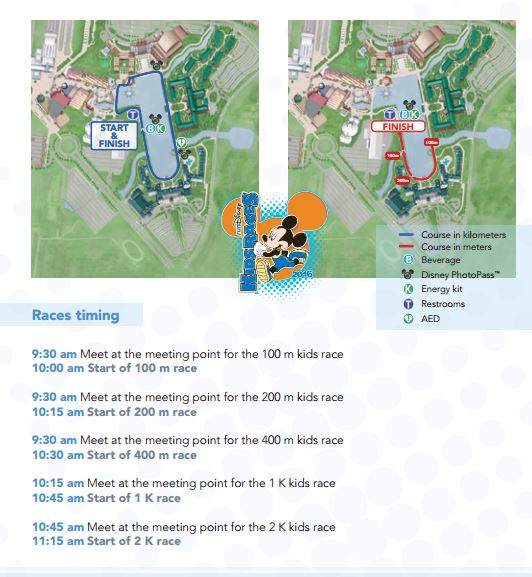 Kid's Race Disneyland Paris 2016