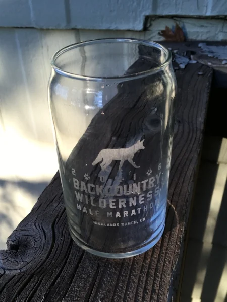 Awesome glass from the swag bag!
