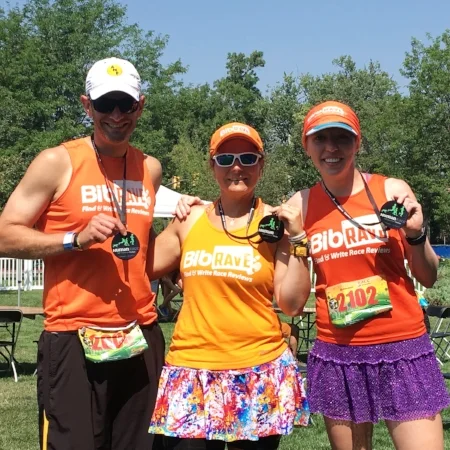 Post Race at the Human Race in Fort Collins, CO