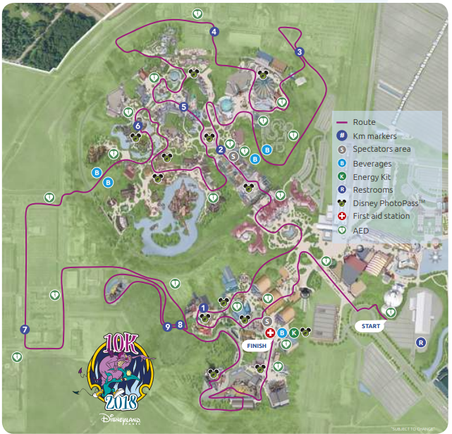 Rundisney Race Maps Disney World Disneyland Past And Present Magic Of Running