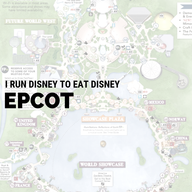 I Run At Disney To Eat At Disney: Epcot Edition