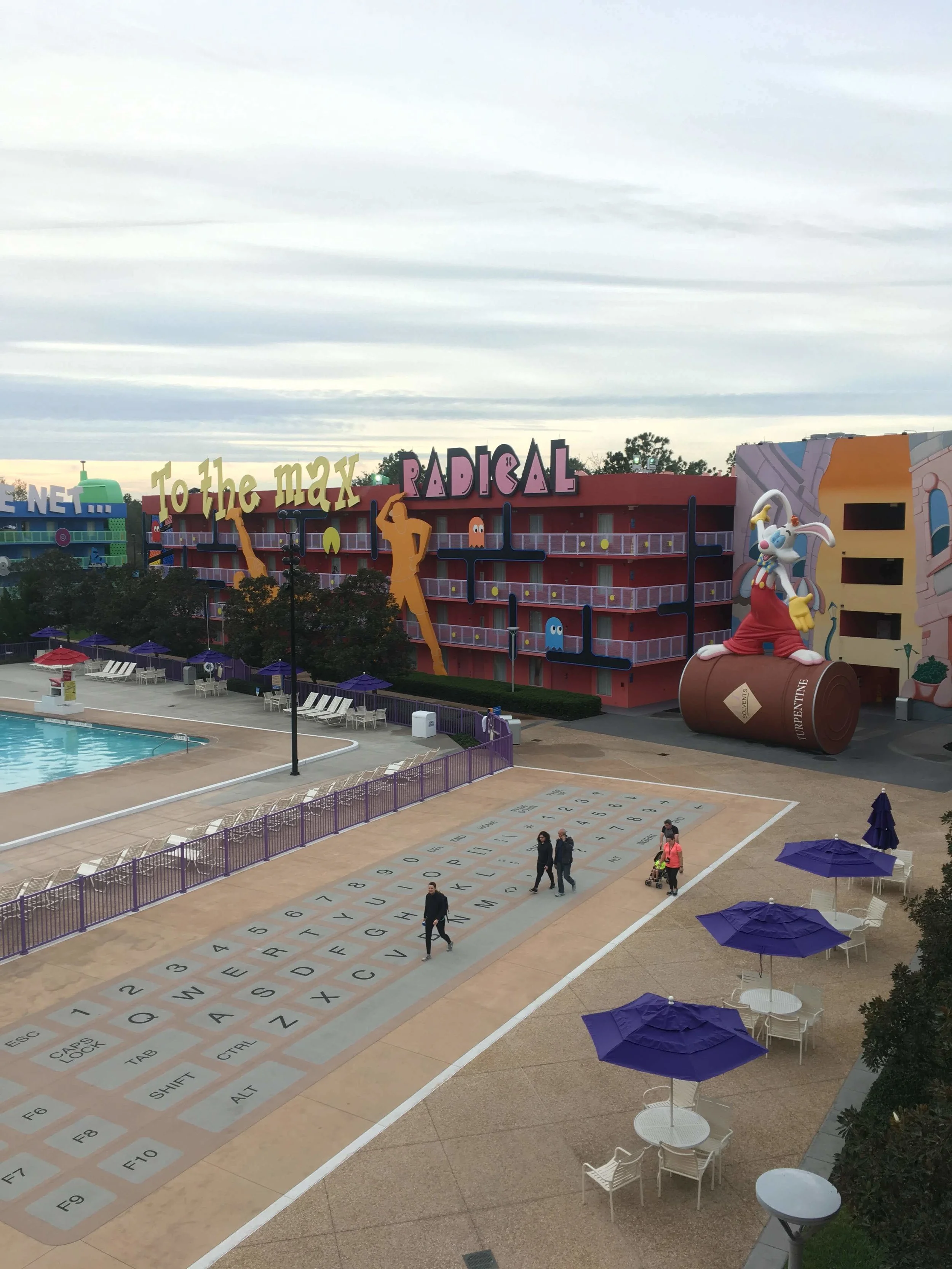 Pop Century Roger Rabbit and Pool