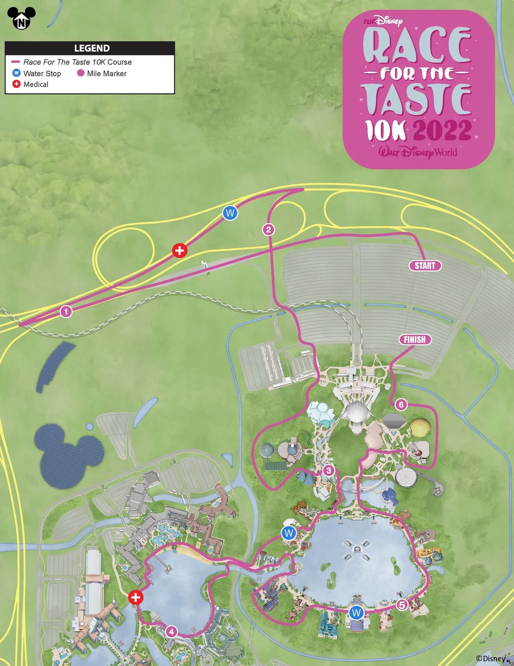 Disney Marathon Course Map 1Q3Ykbs5Xlpuxm
