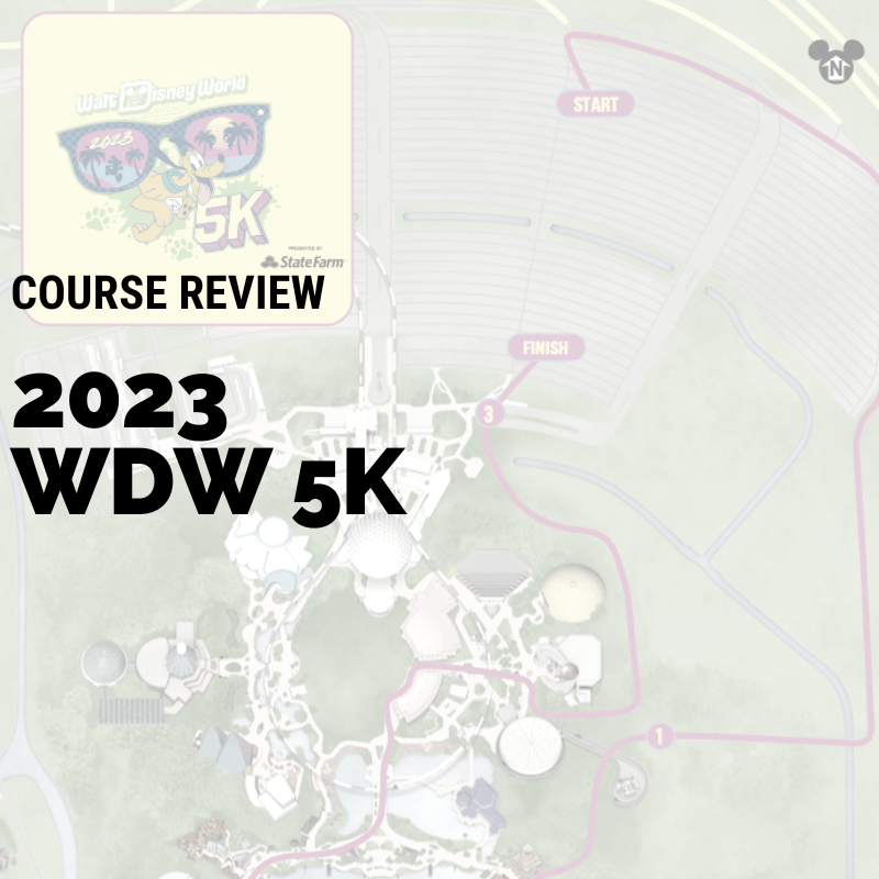 2023 WDW Marathon Weekend 5k Map Review