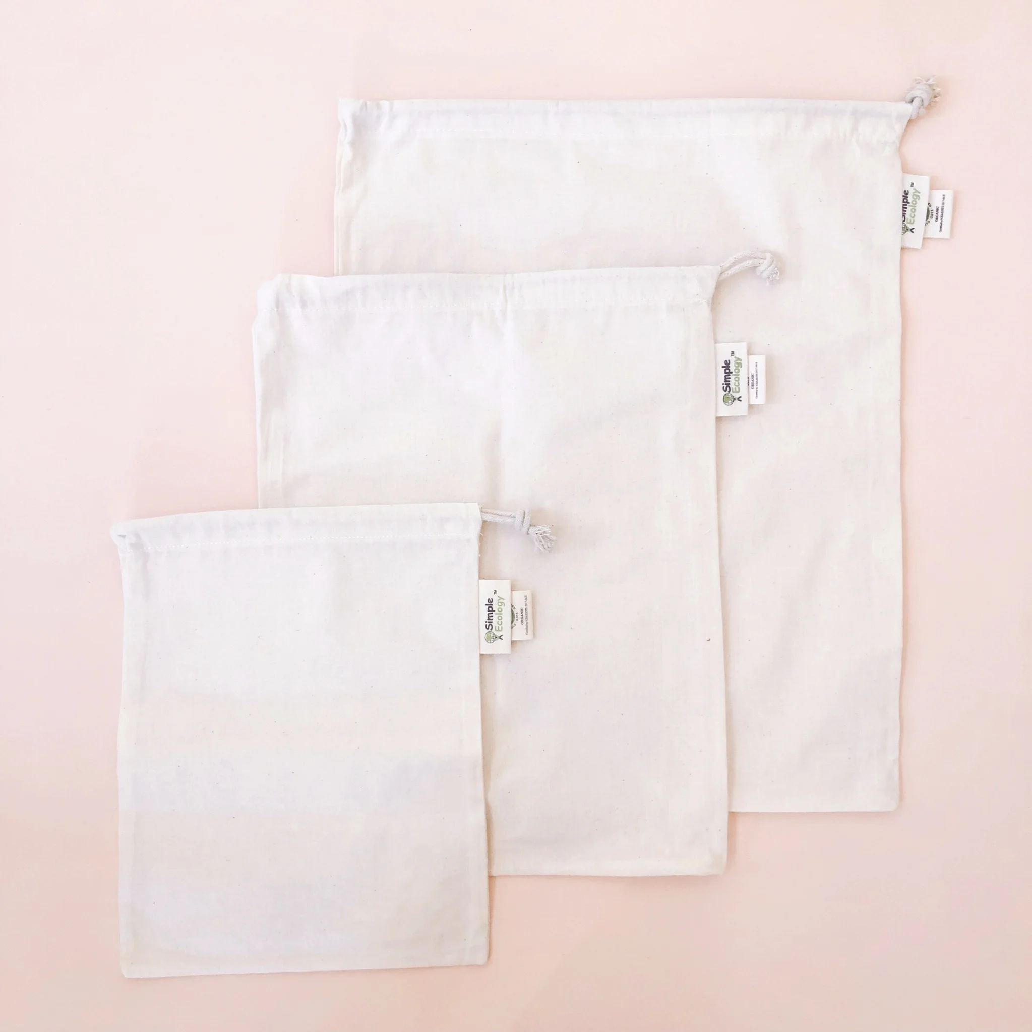 Organic Cotton Muslin Produce Bag Set — Matchbox Kitchen