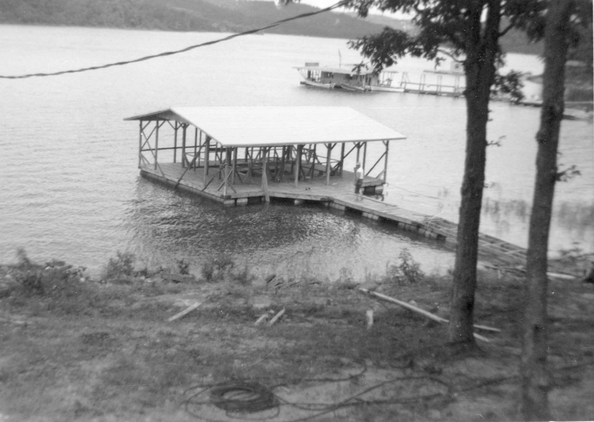 The new fishing dock