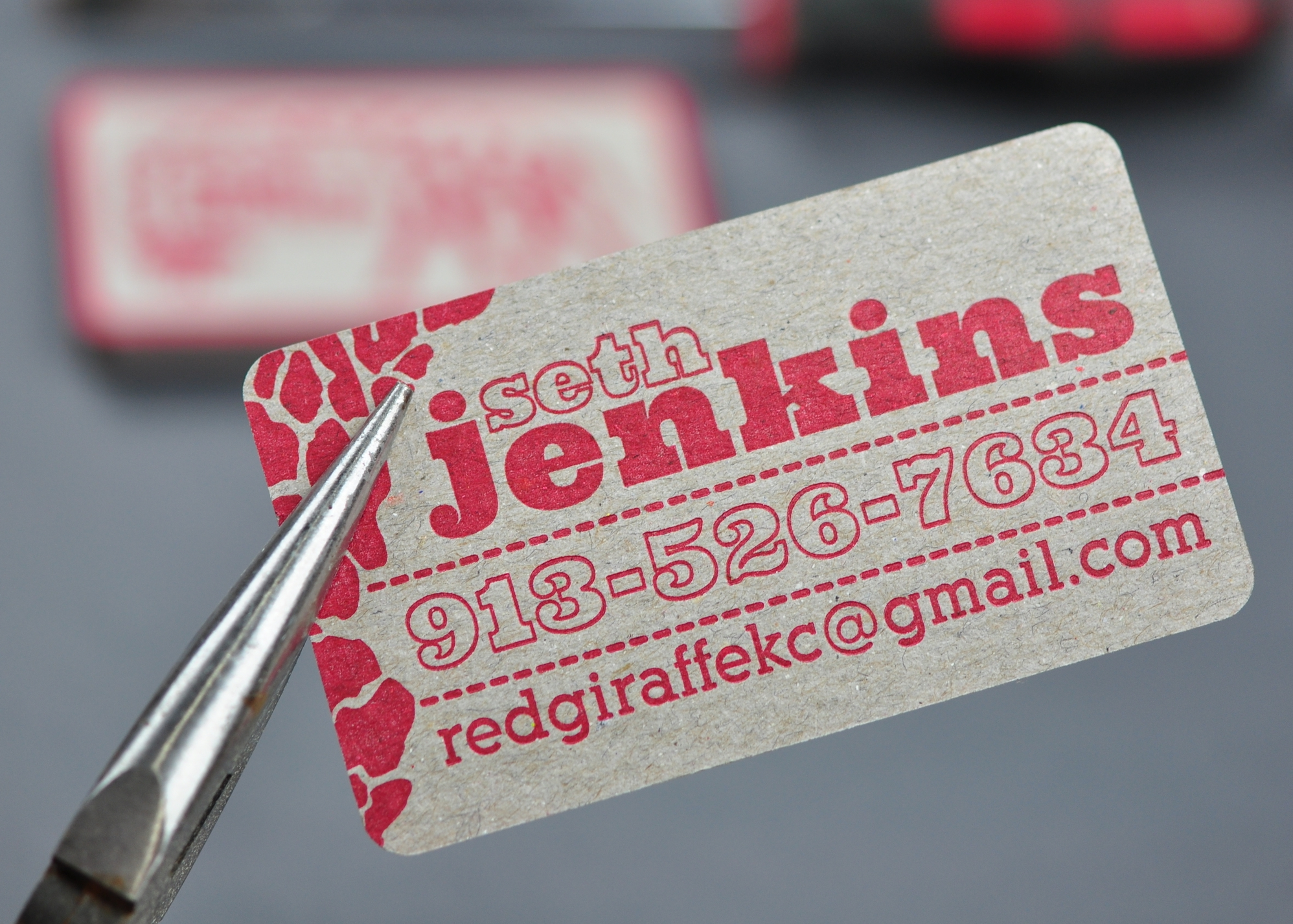 VARIOUS CUSTOM BUSINESS CARDS