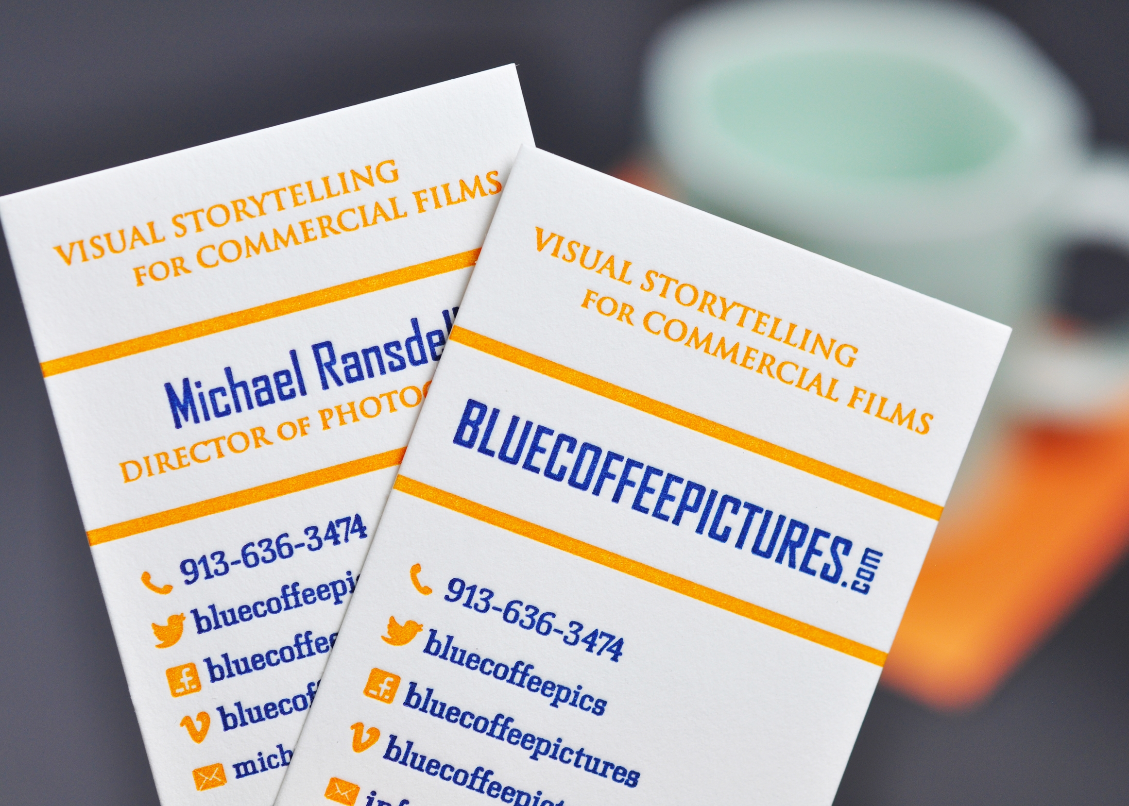 BLUE COFFEE PICTURES IDENTITY